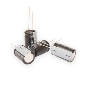 Condensadores electrolíticos radiales