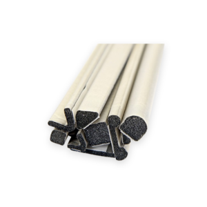 Perfiles de tela sobre espuma + PSA