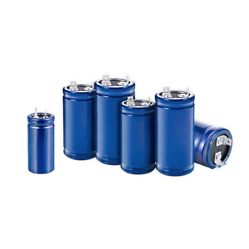 Supercondensadores industriales de alta capacidad