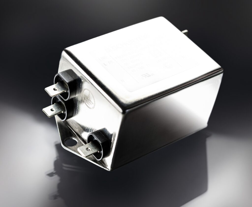 Filtros EMC de Schurter para aplicaciones industriales, médicas y energéticas