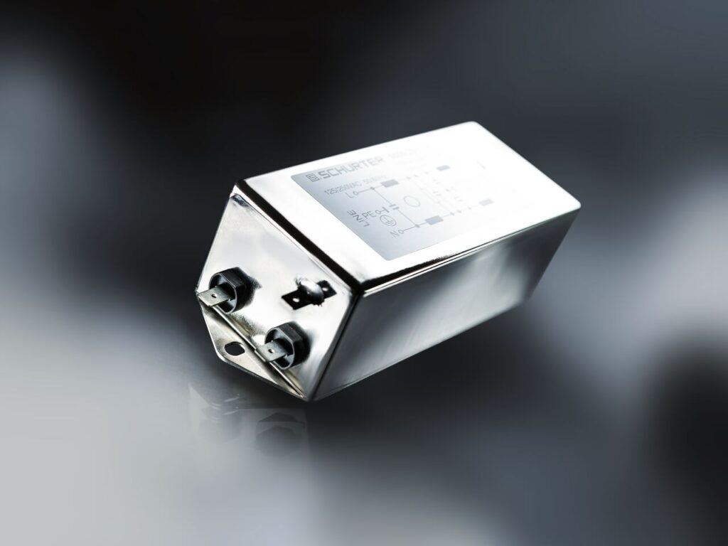 Filtros EMC de Schurter para aplicaciones industriales, médicas y energéticas