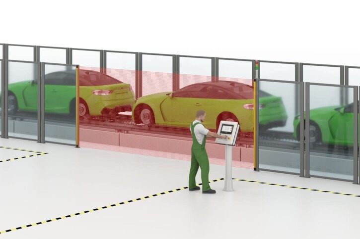 Seguridad industrial protección de accesos