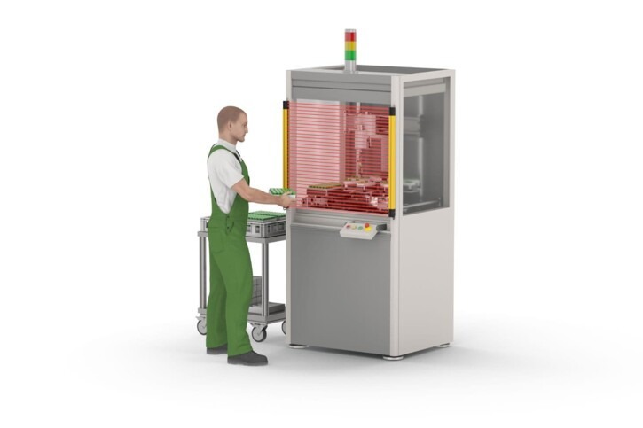 Seguridad industrial protección en puntos de intervención