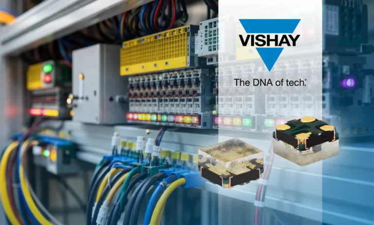 Cuadro industrial con luces LED Vishay