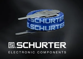 Supercondensador Coin Cell SCHURTER SCCA para montaje en PCB.