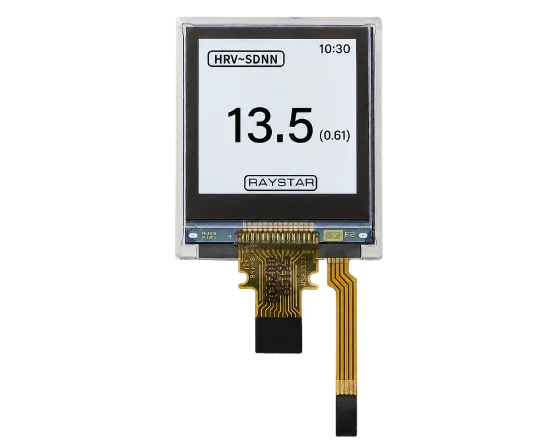 Modulo display lcd MiP de Raystar modelo RFM01030A2AABWSNN00
