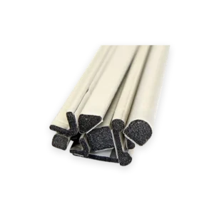 Perfiles de tela sobre silicona + PSA