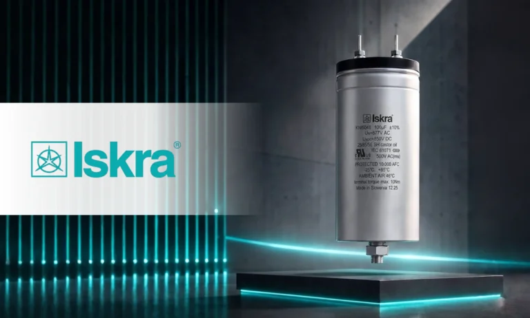 Condensadores KNI5048 de Iskra para filtrado AC/DC