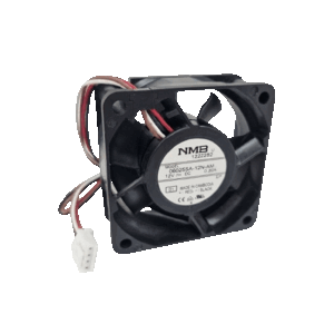 Ventilador axial DC 60×60×25 mm, 12 VDC, PWM.
