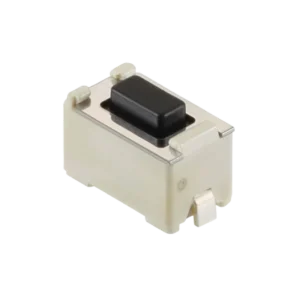 Interruptor táctil SMD ALPS ALPINE, 6,2×6,5×3,1 mm, 50 mA/12 VDC, 1,57 N.